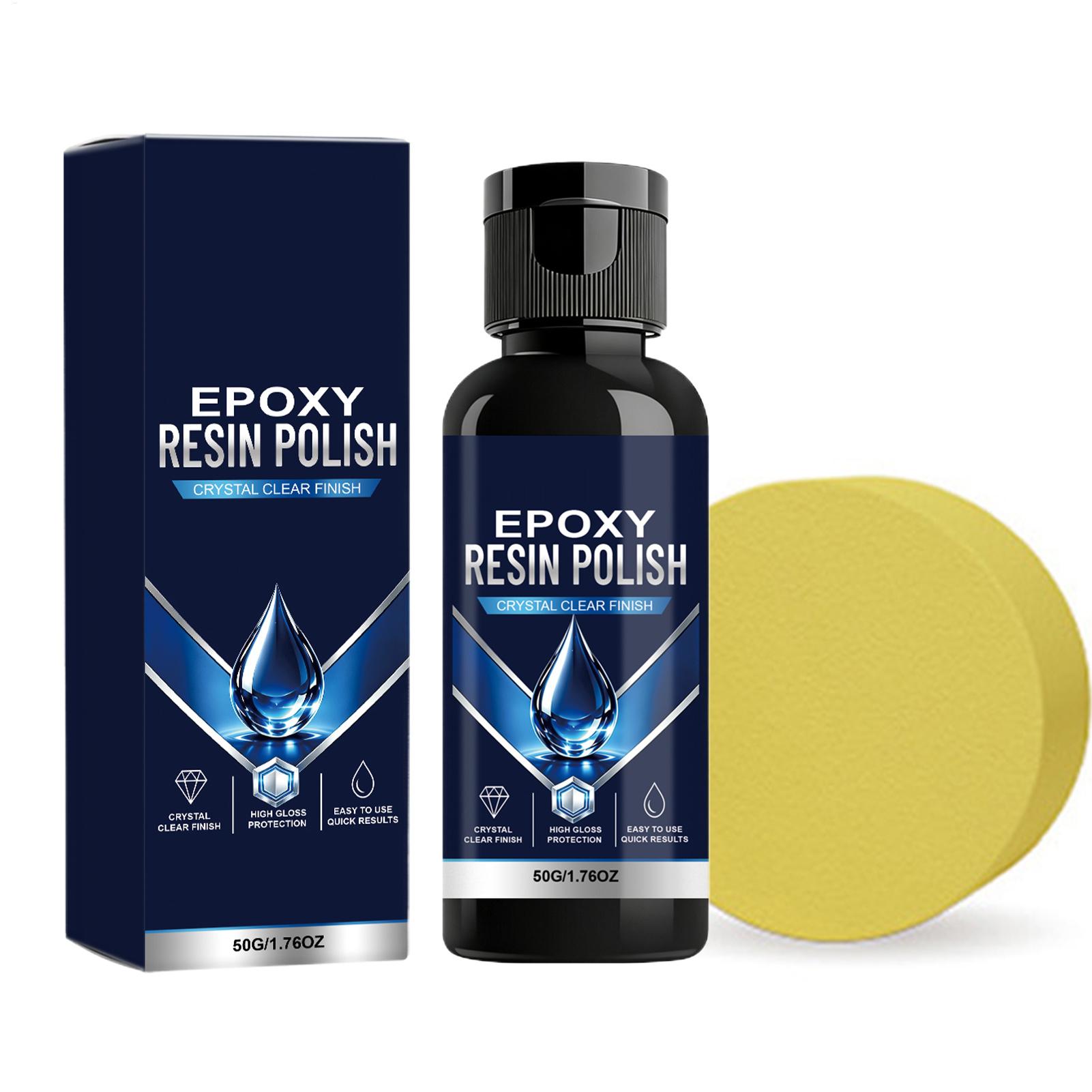 Resin Craft Workshop - 50G Epoxyhars Polijstset, Krasverwijderaar & Glanshersteller