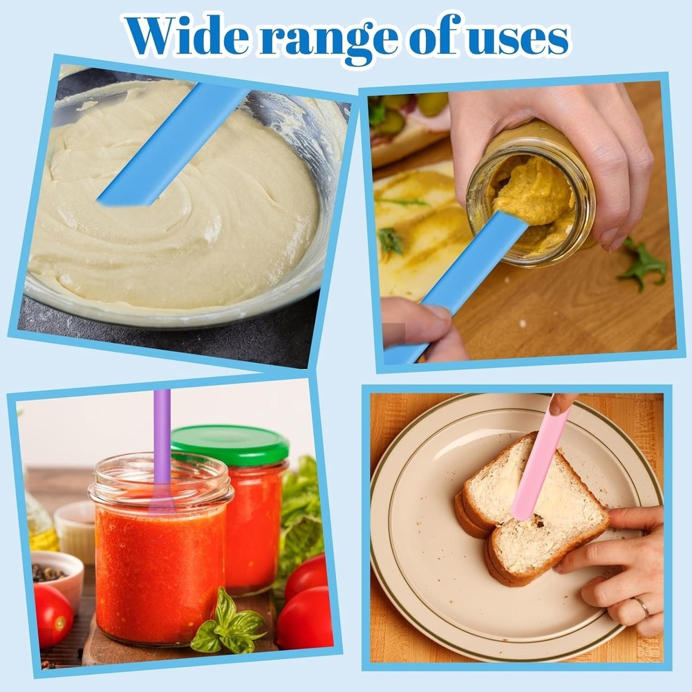 Resin Craft Workshop - 10 stuks siliconen roerhulpmiddelen voor epoxyhars