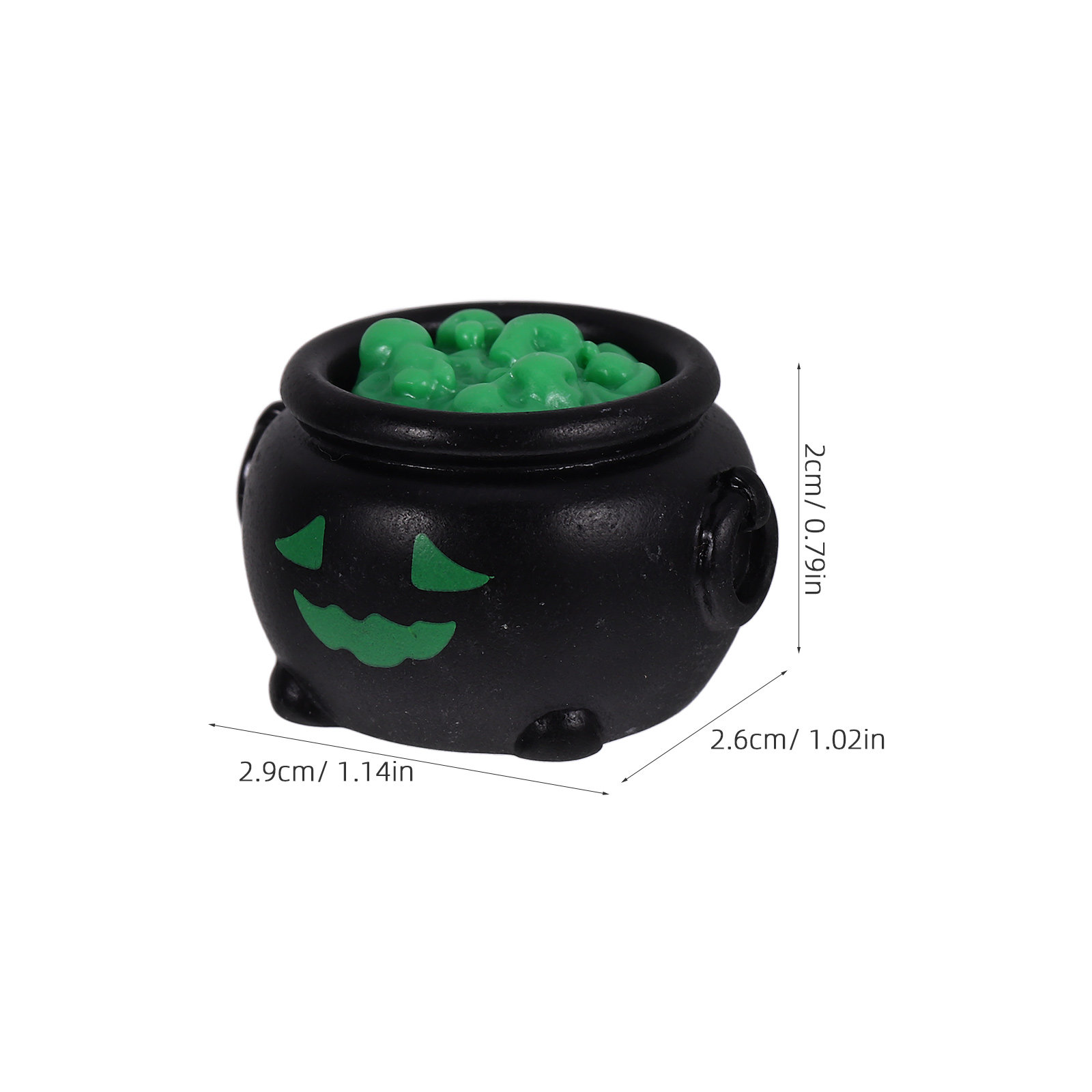 10 stuks miniatuur heksenketel - Crafting Resin recensie en prijs