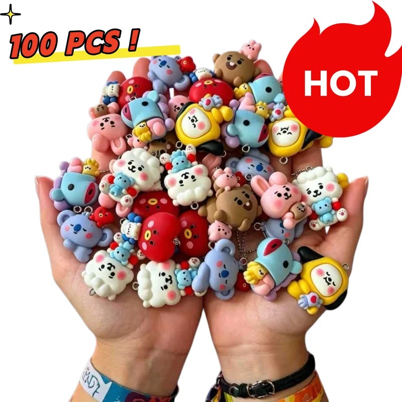 7 stks BT21 Hars Cartoon Charm - Crafting Resin recensie en prijs